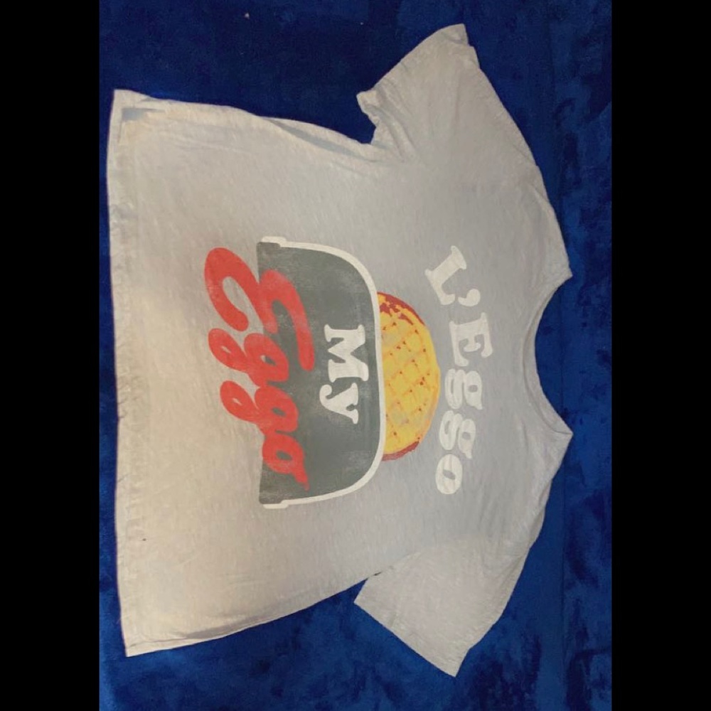 Cute “Lego my eggo” crop top